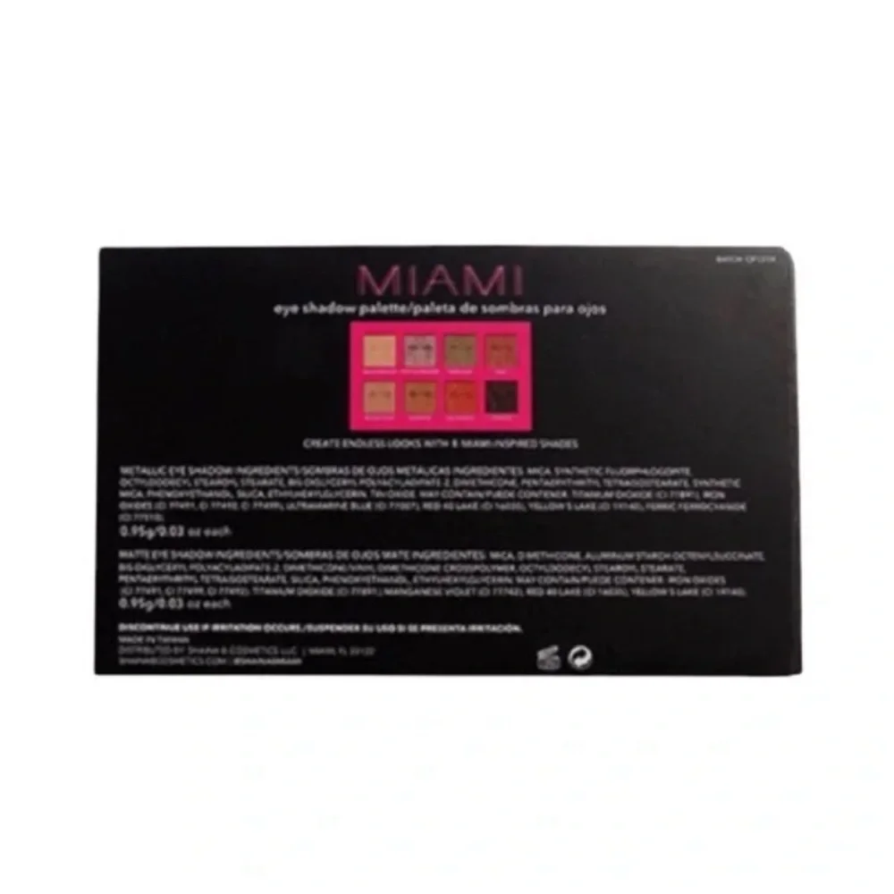 💎 Shana B Miami Eyeshawdow Palette New In Box